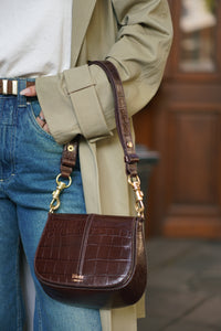 Siena Marrom Croco