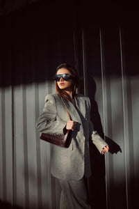 Madalena Brown Croco